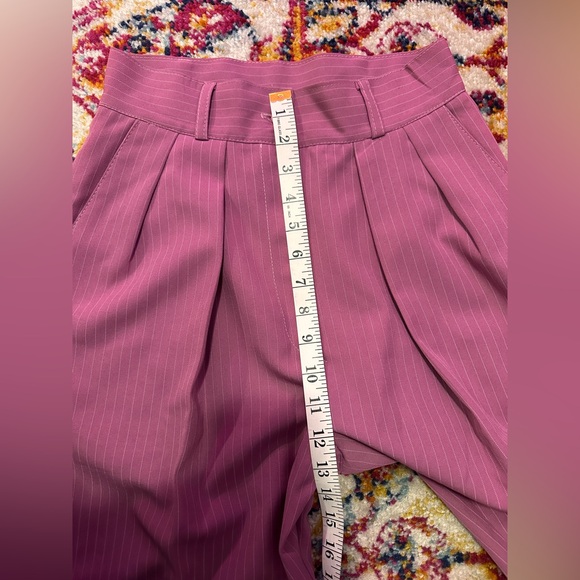 Tailored trousers pink with stripes - Picture 5 of 6